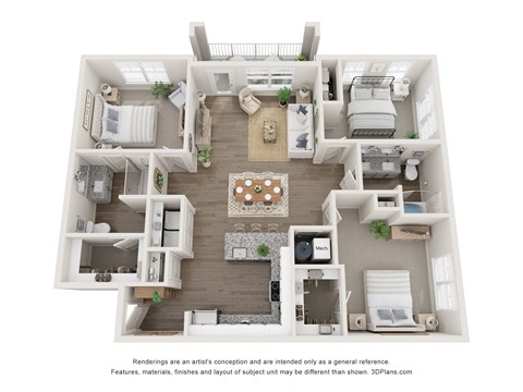 bedroom floor plan an open concept layout with a large bedroom